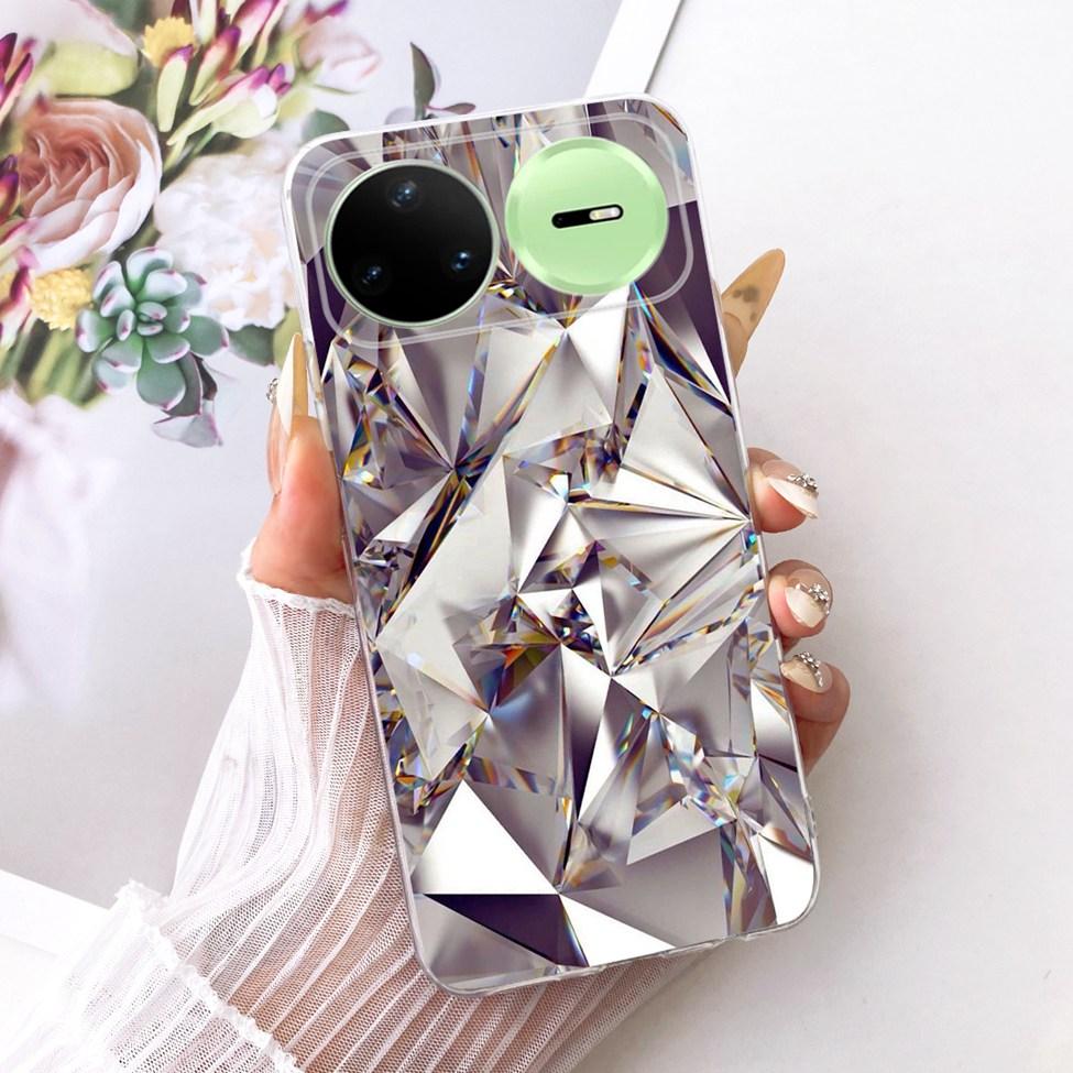 Clear For Huawei Nova 15 Pro Case KLE-AL00U Luxury Cute Cat Fashion Butterfly Cool Painted Casing For Huawei Nova15 Pro Cover
