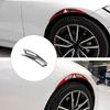 PVC Carbon Fiber Wheel Arch Trim Guard Cover Impact Resistant Design Universal Vehicle Compatibility Quick Installation