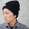 Dickies CALIF Beanie with Logo Watch Solid 874 Size Fits Rib-Knit Patch, Cap, Unisex, Acrylic, Color, (One All, (01) Black)
