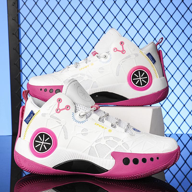 Новые баскетбольные кроссовки мужские высококачественные тренировочные полевые амортизированные мужские баскетбольные ботинки уличные удобные женские теннисные кроссовки