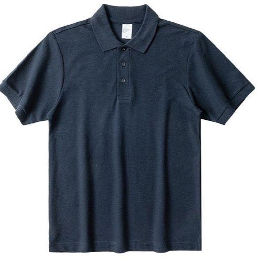 Front Shoulder Polo Shirt, Thin Lapel Polo Shirt, Summer Solid Color Loose Short-sleeved Top Summer Fashion Classic Turn-down Collar Office Polo Shirt