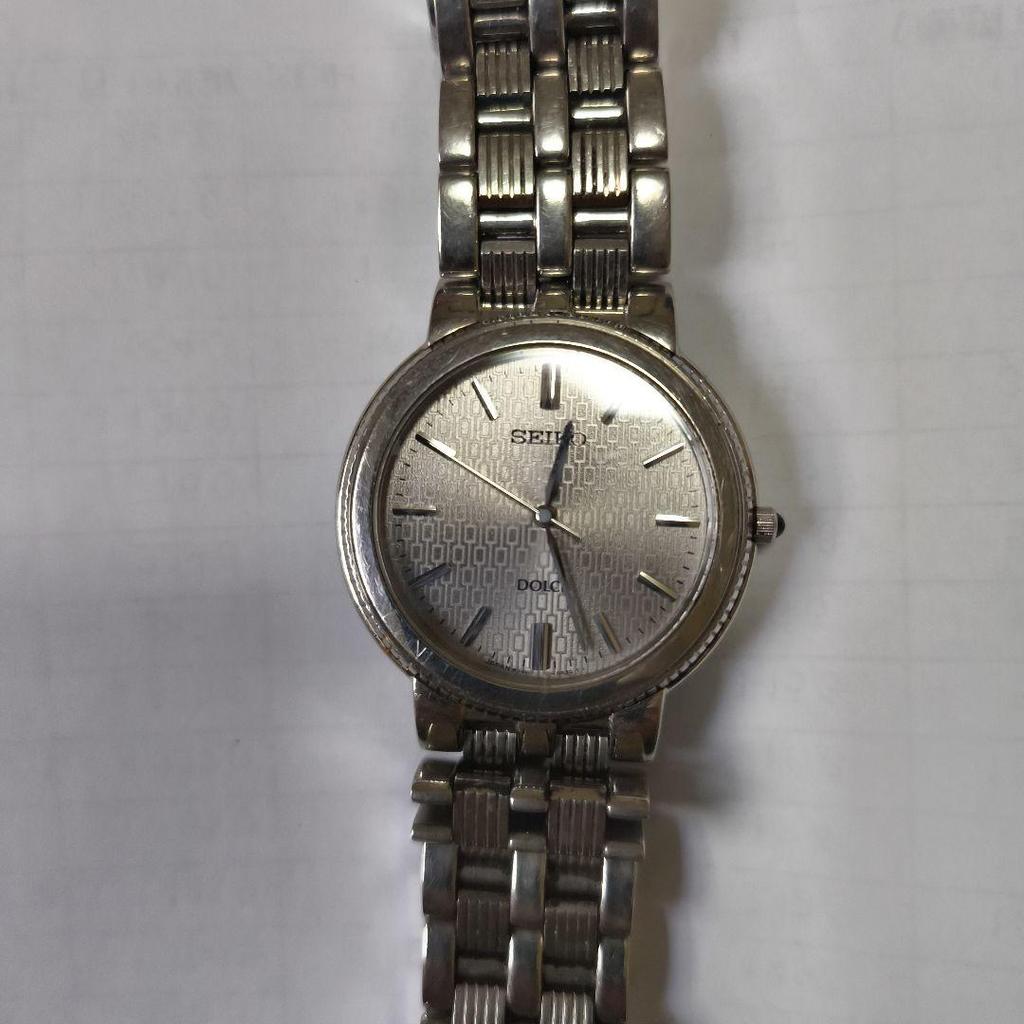 [USED] SEIKO Quartz Wristwatch Silver