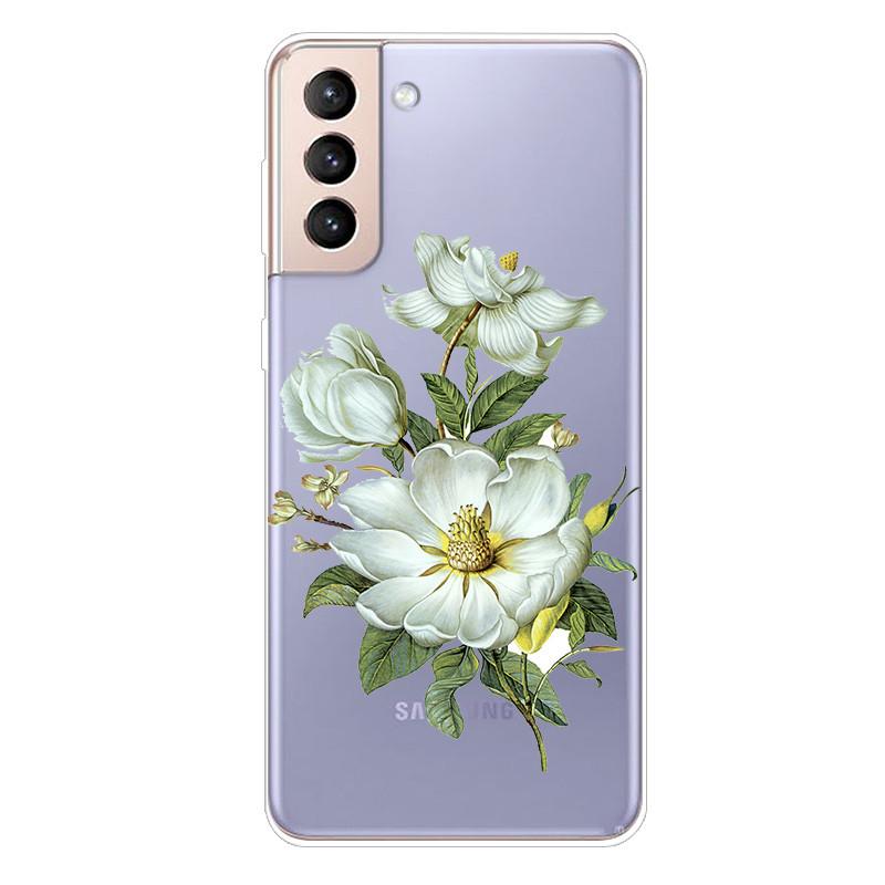 Чехол для Samsung S21 FE ТПУ Силиконовый Мягкий Прозрачный Чехол для Samsung Galaxy S 21 / S21 Plus 5G Обложка S21 Ultra FE Прозрачный Чехол