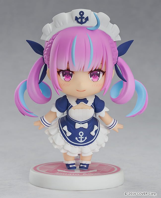Nendoroid Hololive Production Aqua Minato Пластиковая окрашенная подвижная фигурка Перепродажа Немасштабная