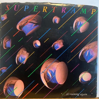 7-дюймовая пластинка SUPERTRAMP Its Raining Again AM2502 AM RECORDS 1982 Канада Рок Б/у