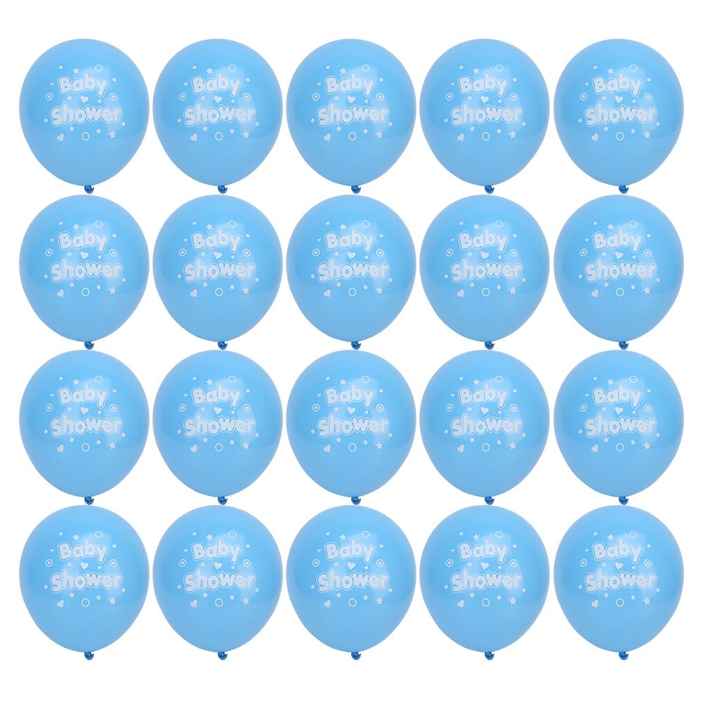 20 шт. 12 дюймов латексные шары с буквенным принтом сувениры на день рождения для вечеринки в честь рождения ребенка