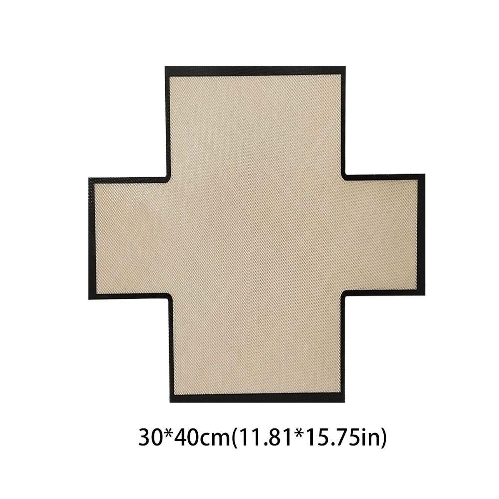 2 шт. Коврик для выпечки хлеба в форме креста, многоразовая форма для тостов, лист-подкладка, форма для тостов, коврик для выпечки, духовка