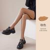 Ultra Thin Sheer Pantyhose Women 0D Nylon Tights With Anti-Run Feature Plus Size Regular Fit Natural Skin Black Taupe Grey