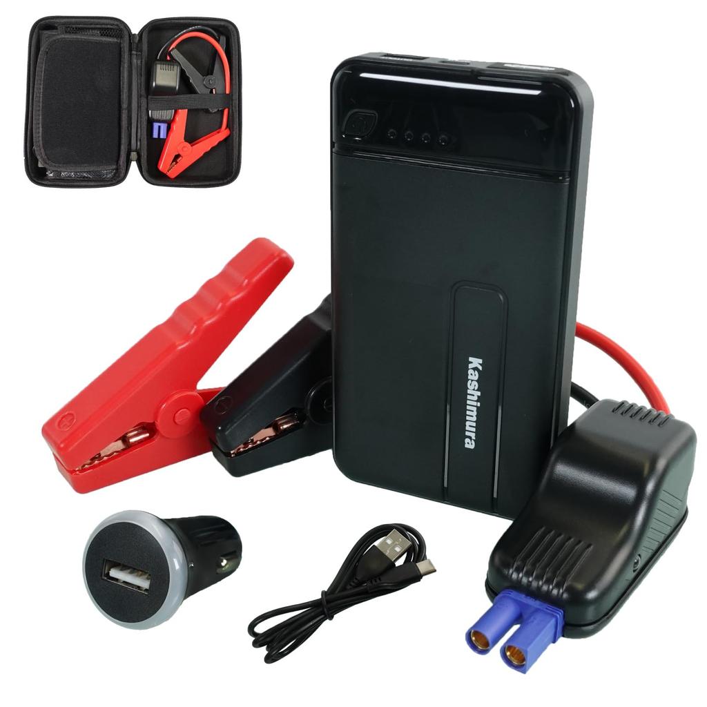 Kashimura NKD-237 Пусковое устройство, 4000 мАч, Предотвращает подъем автомобиля, Совместимо с бензином