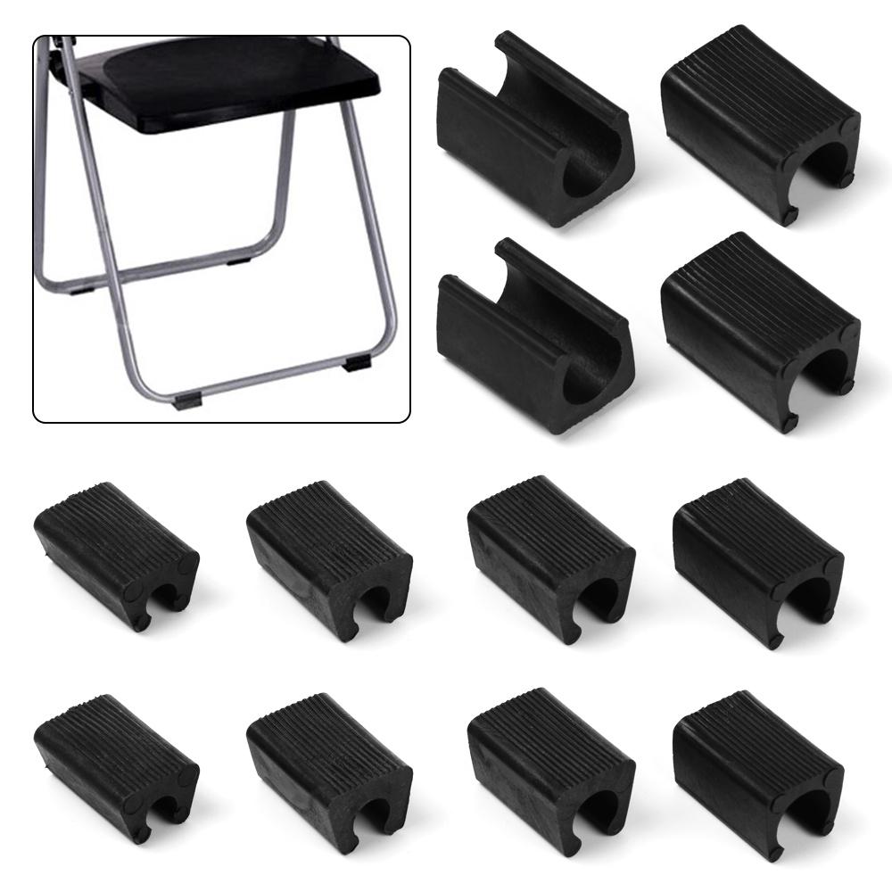 Useful Floor Protector Anti-front Tilt Non-slip Tube Caps Pipe Clamp Chair Leg Pad Damper Stool