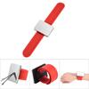 Magnetic Wrist Band Hair Grip Holder Hair Clip Collector Hairdressing Accessory (Red)