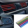 10 шт. 20 см автомобильный кондиционер воздуха розетка декоративные U-образные молдинги отделочные полосы автомобильная дверь защита края угол протектор салон