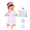 Reborn Baby Girl Doll 18 Inch Delicate Newborn Infant Doll with Pacifier Role Play Toy Gift