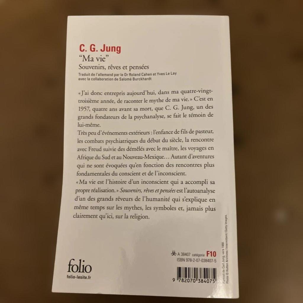 [USED] C.G.Jung "Ma vie
