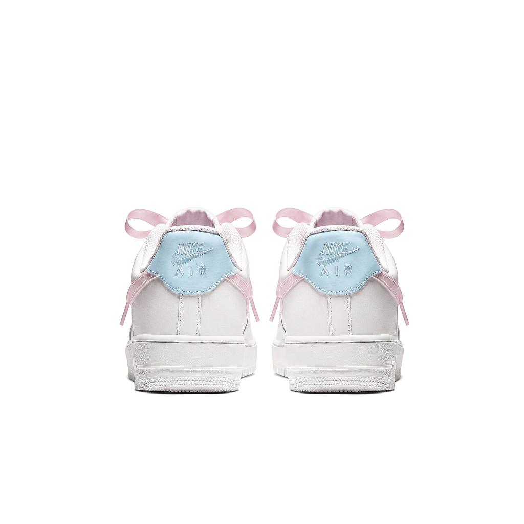 Nike Air Force 1 Valentine's Day Slip Resistant Abrasion Resistant Low top Skateboard Shoes Women's White Pink IQ4937-161(Team2362-S-BOX)