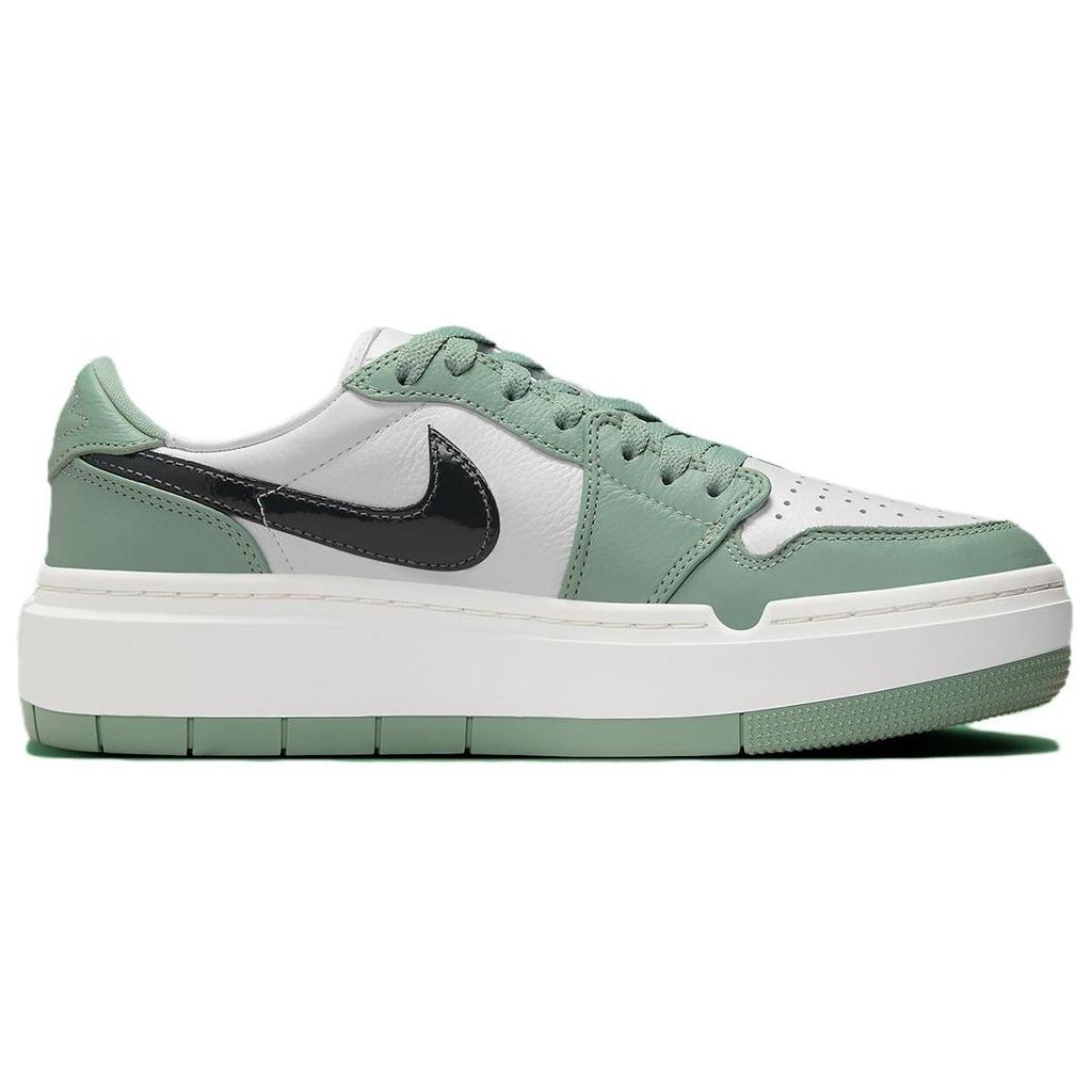 Air Jordan 1 Elevate Low Jade Smoke женские кроссовки зеленые антрацитовые парусные DH7004-300