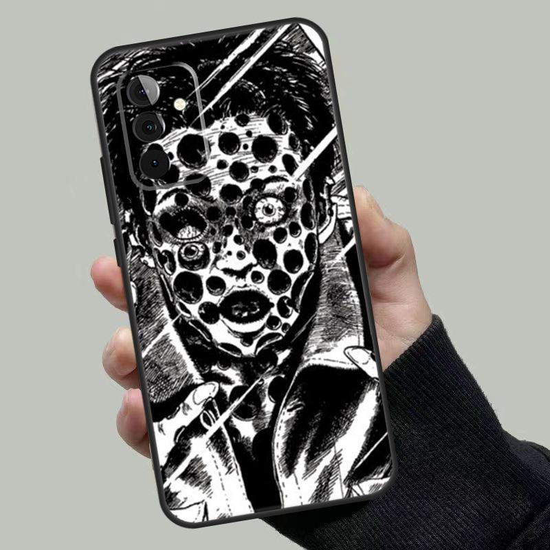 Чехол в стиле хоррор-манги для Samsung Galaxy A06 A16 A26 A36 A56 A53 A32 A52 A33 A13 A55 A35 A15 A14 A34 A54 A17