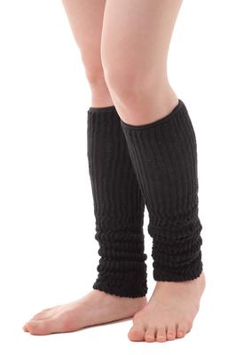 Гетры Shoten Silk Leg Warmers Silk Yarn для тех, кто хочет лечь спать [Nakachu Co., Ltd.] Магазин ``Для раннего сна.'' ” (черный)