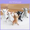 Очаровательная фигурка кошки, подставка для ручек, подставка для украшений и держатель для наушников из прочного ПВХ-материала