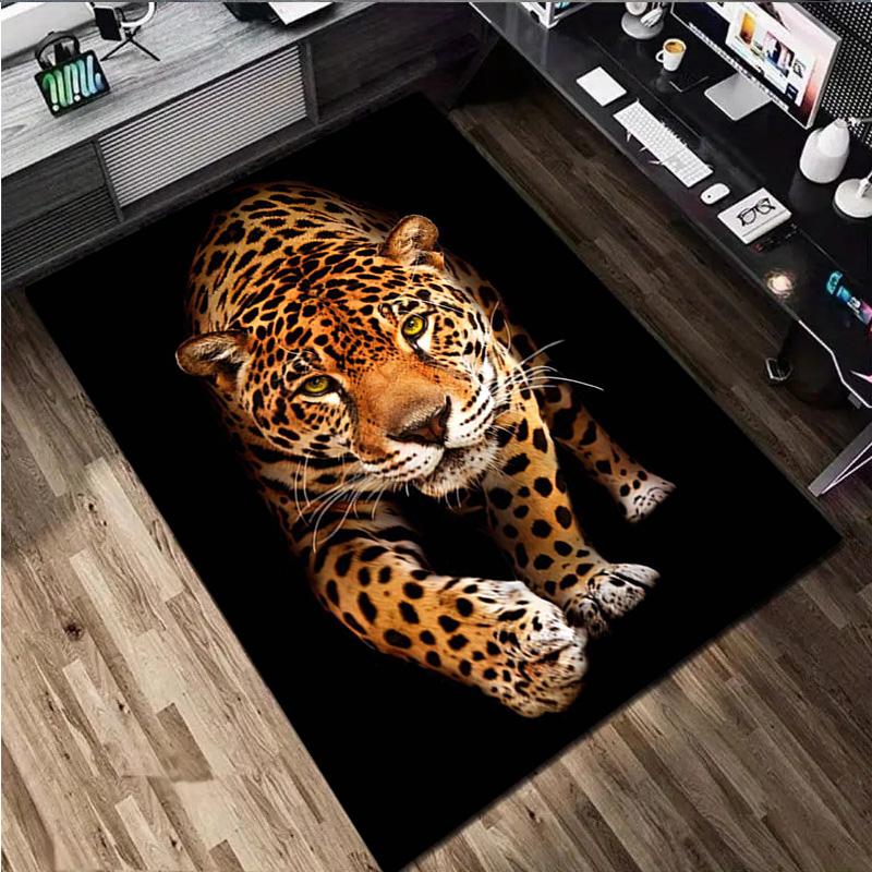 Animal Rug - Home carpet Office Decorative Carpet For Living Room Bedroom Door Mat Floor Rug Computer Chair Area Rug