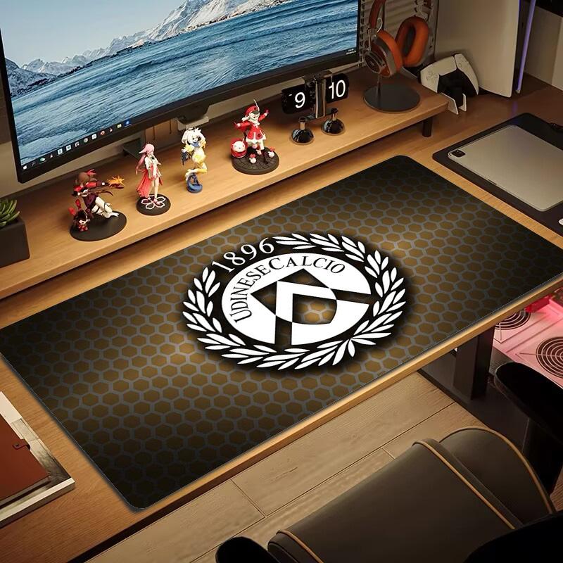 Udinese Calcio Color Mouse Pad Large Gaming Table Cushion Non-slip Laptop Tablet Big Mousepad XXL Mat Mini PC Playmat With Lock edge