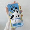 KEYSION Cute 3D Cartoon Plush Case for Redmi 14C with Lanyard Soft Silicone Shockproof Phone Back Cover for Xiaomi POCO C75