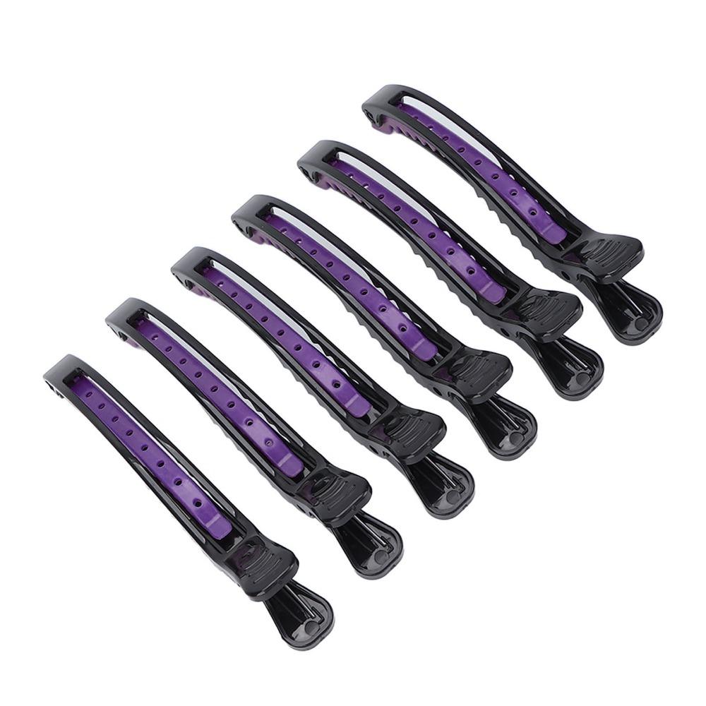 6 PCS Lightweight Sectioning Hair Clip Non Slip Salon Hair Clip Professional Hair Clip Salon Use