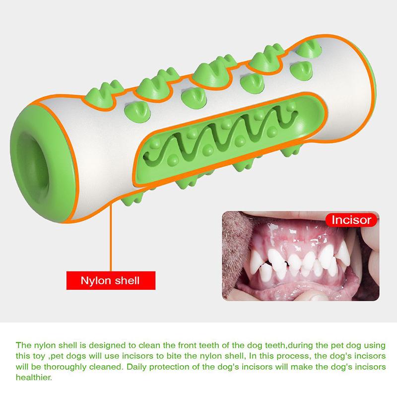 Резиновая зубная щетка для моляров для собак Игрушки для жевания, чистки зубов, безопасные для щенков, уход за зубами, мягкие игрушки для чистки домашних животных, аксессуары для домашних животных