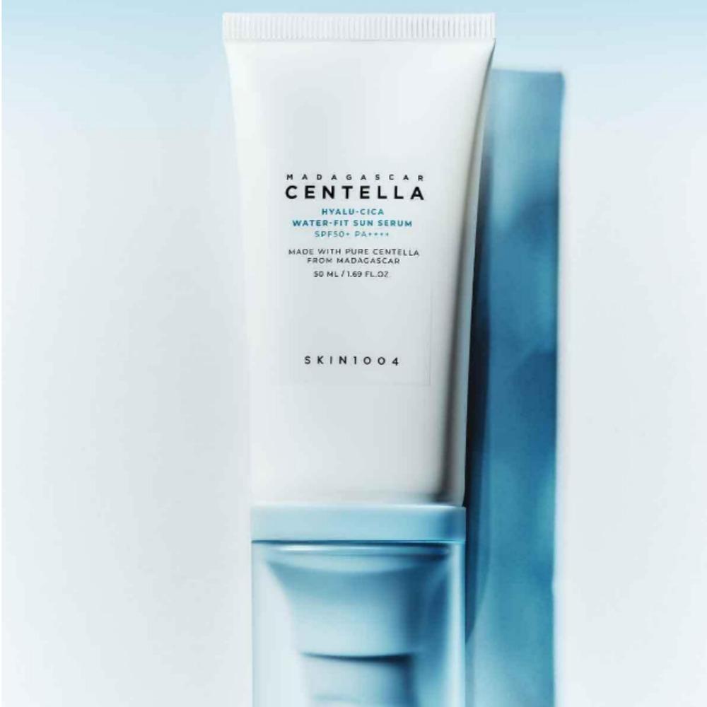 Skin1004 Мадагаскарская центелла Hyalu-Cica Water-Fit солнцезащитная сыворотка 50 мл SPF50+ PA++++