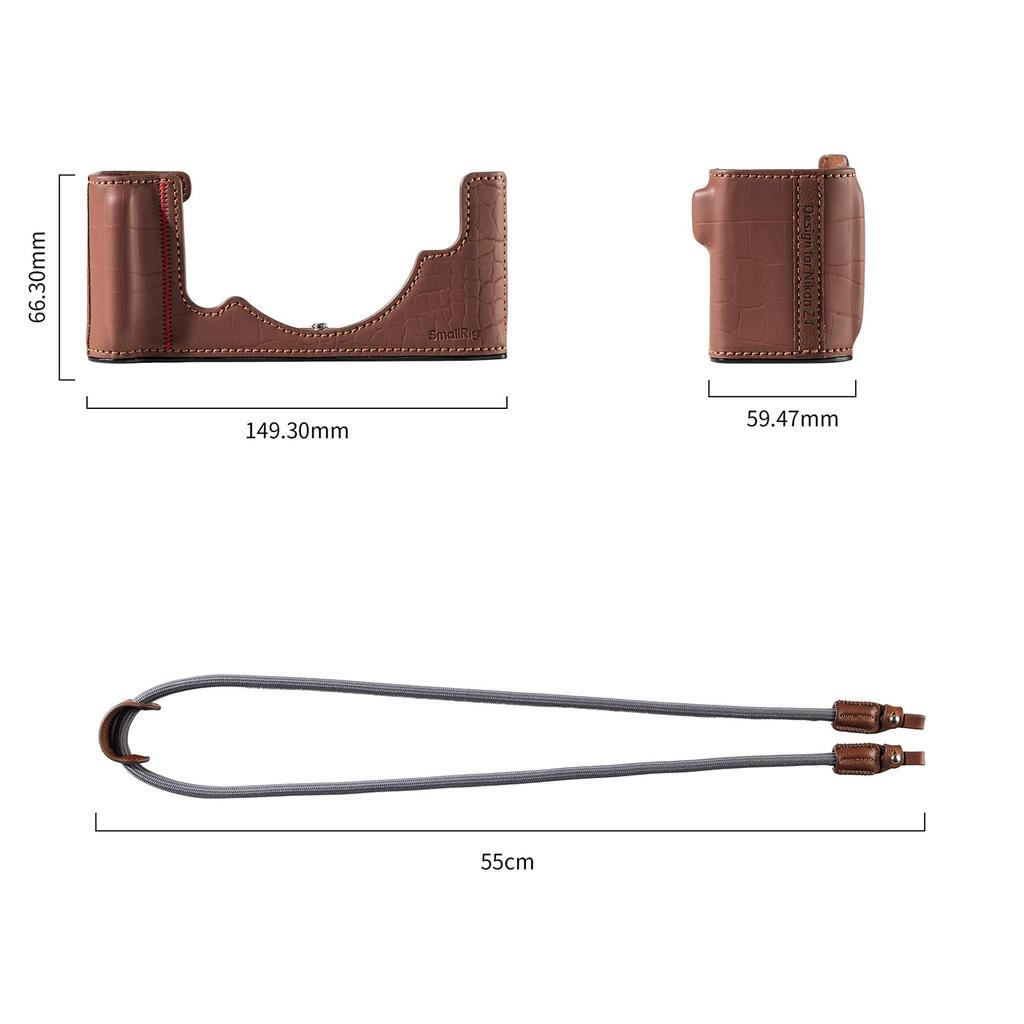 SmallRig Z F Leather Case Kit for Nikon 5096 (Brown)