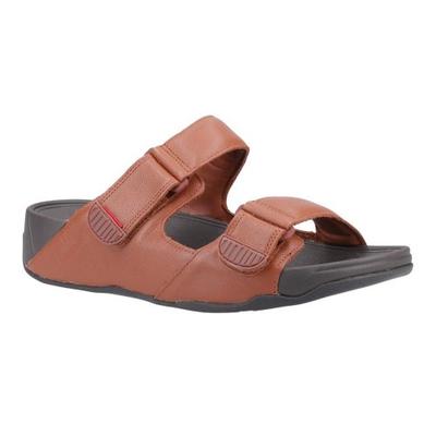 Мужские кожаные шлепанцы FitFlop Gogh Moc