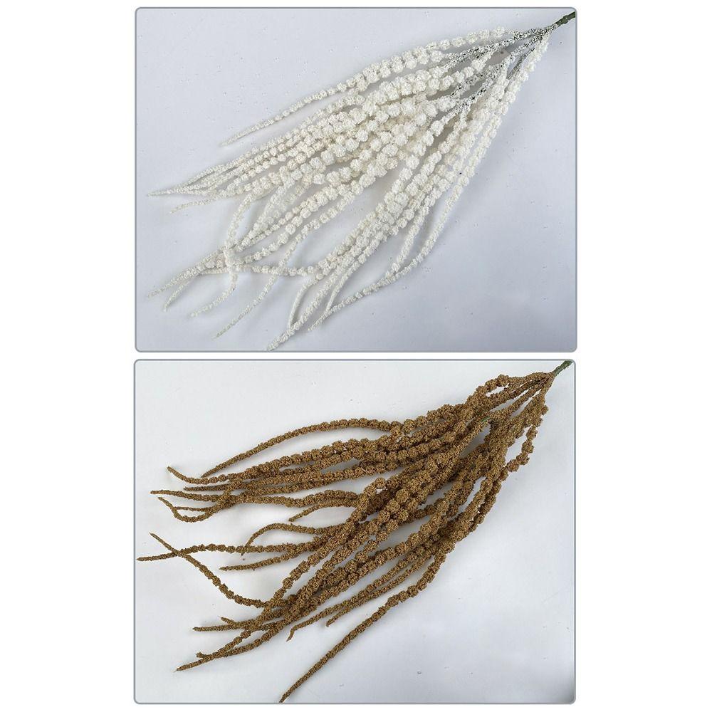Multicolor Artificial Hanging Plant Ornament Hanging Amaranthus Flowers  Gift