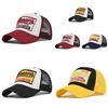 Casual Embroidered Duckbill Cap With Cartoon Pattern For All Seasons