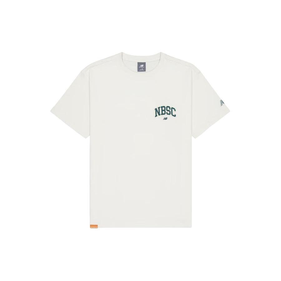 New Balance Мужская белая футболка SS24 AMT42331-CIC