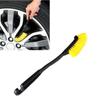 Car Wheel Tire Rim Detailing Brush Truck SUV Wheel Wash Cleaning Detail Brushes with Plastic Handle Auto Washing Cleaner Tools