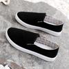 Легкие повседневные слипоны из парусины для женщин Весенне-осенняя женская обувь Предлагает новые тренды 2025 Высококачественная вулканизированная обувь
