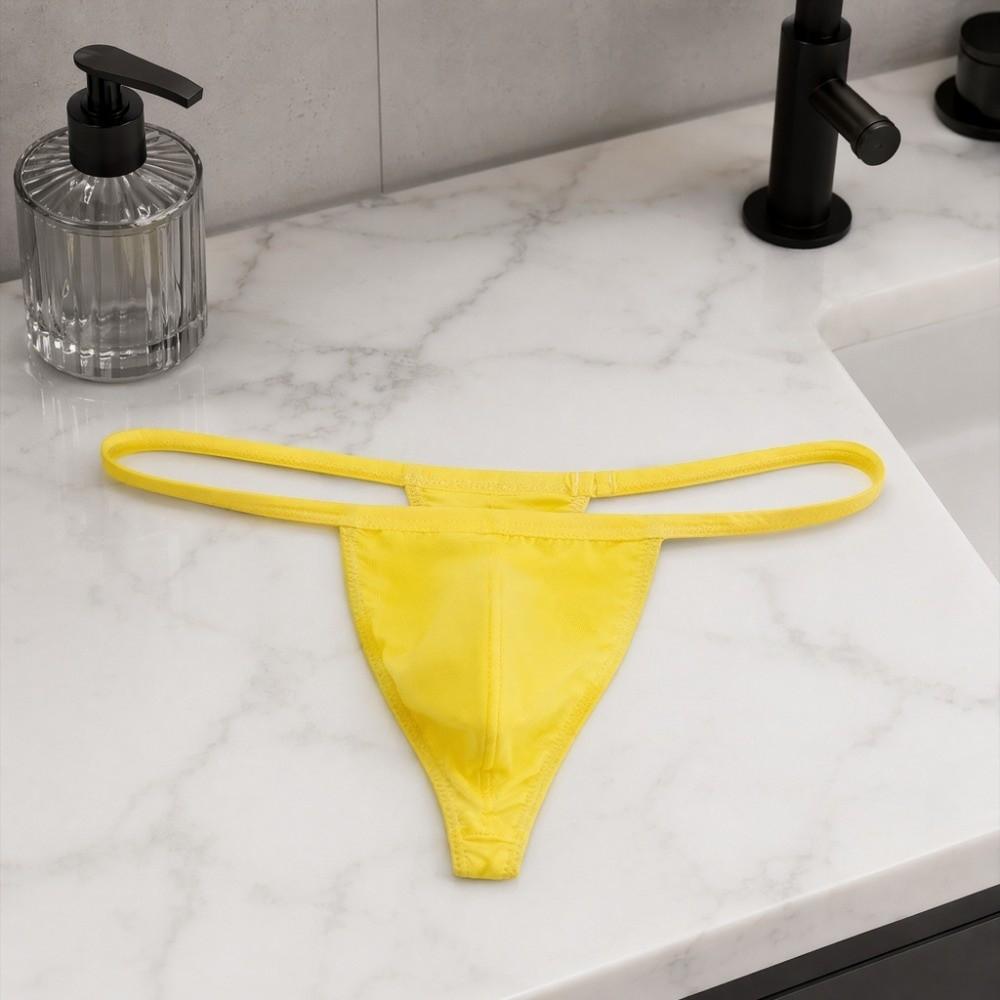 Underpants Men's Panties Modal Male Briefs Soft Men Thin Thongs Summer