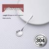 Круглая ложка из нержавеющей стали 304