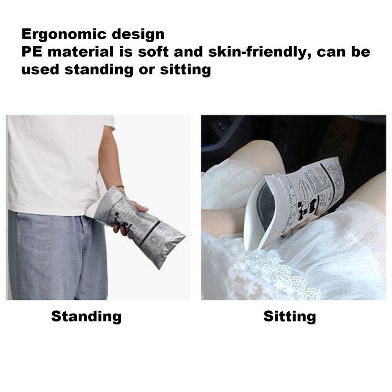 40 шт. Портативный унисекс дорожный мешок для мочи 700 мл автомобильный дорожный горшок рвотные мешки герметичные аварийные мочеприемники принадлежности для уличного транспорта