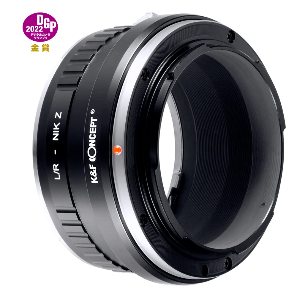 Concept Z Manual Focus Lens Mount Adapter for Nikon Z Mount Lenses to Leica R Mount Compatible with Nikon ZF Z8 Cameras K&F L/R-NIK Lenses,