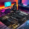 Custom Name Personalized Batman Print Carpet, Versatile Home Decor Rug, for Playroom, Apartment, Balcony, Entryway, Hallway Gift