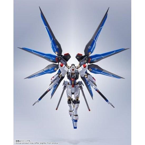 TAMASHII NATIONS METAL ROBOT Spirits Mobile Suit Gundam SEED DESTINY Strike Freedom ReCoordinate примерно 140 мм ПВХ АБС литье под давлением окрашенный