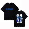 Hot Anime BLUE LOCK Isagi Yoichi Printed T Shirts Unisex Fashion Casual Tops Summer Short Sleeve Harajuku T Shirts