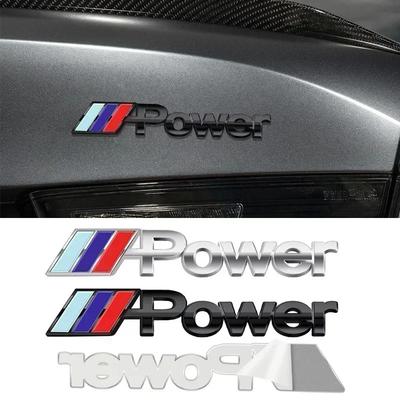 2 шт. для M M3 M4 M5 E60 X1 X5 X3 X7 X6 F10 F20 M Performance Металлические Автоаксессуары Наклейка Эмблема Декаль Внешнее Украшение