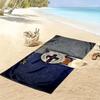 Deportivo de La Coruña Print Beach Towel, Large Soft Quick Dry Towel for Beach Camping Swimming