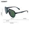 Vintage Pilot Sunglasses Men New Fashion Outdoor Casual Shades Women Trendy Brand Design Korean Style Anti-UV Sun Glasses