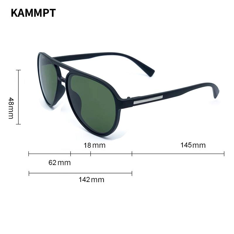 Vintage Pilot Sunglasses Men New Fashion Outdoor Casual Shades Women Trendy Brand Design Korean Style Anti-UV Sun Glasses