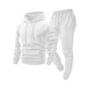 Mens Winter 220g Cotton Hoodie Set Casual Long Sleeve Top Slim Fit Jogger Pants