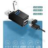 TRkin USB Hub Direct Plug 3 Ports 1 USB Port Expansion Combo Hub Ultra Small Bus Powered USB Port High Speed Data Transfer Portable Features Compact