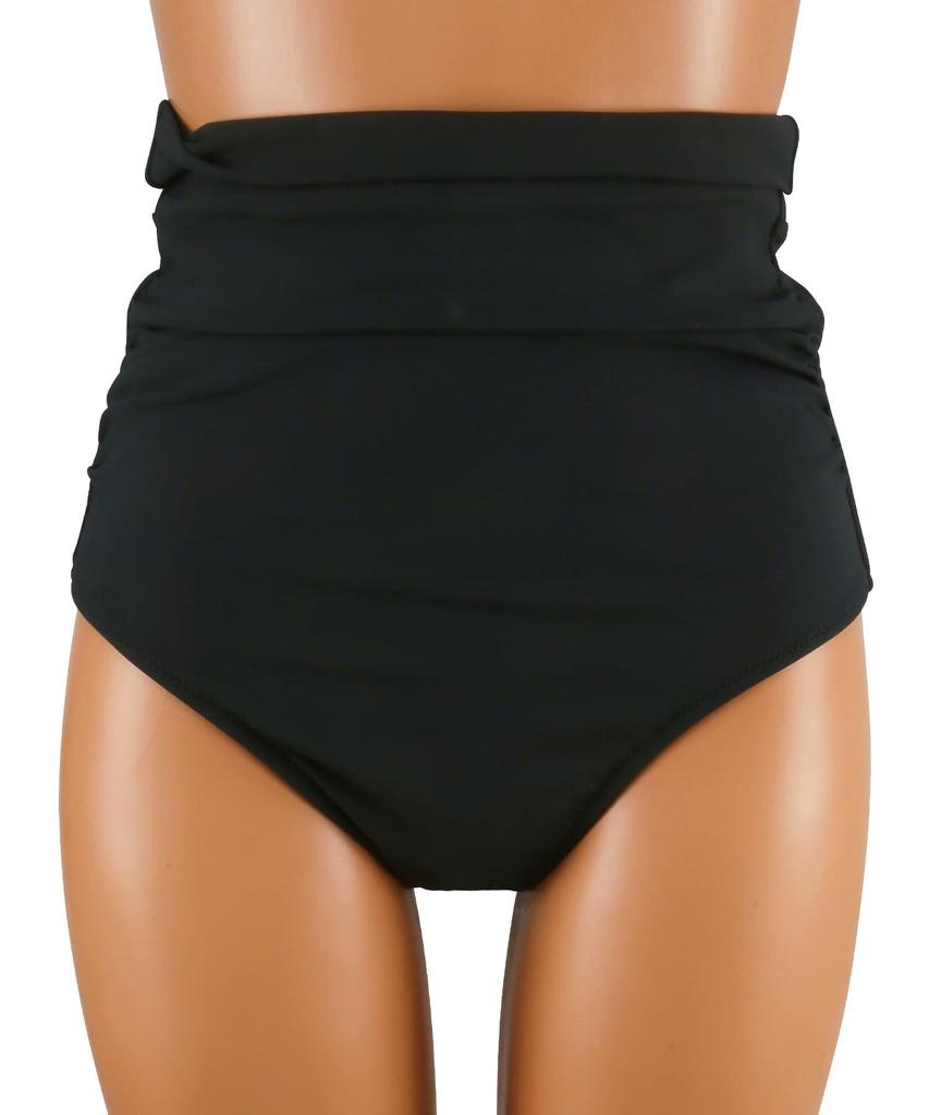 Купальник Танкини Комплект Форма Купальный Бикини Белый x Черный [Sanai Paradise] [Натуральный Свет] Без косточек 55-53-4-1032